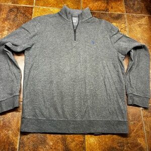 Polo Ralph Lauren Charcoal Zip-Up Sweater